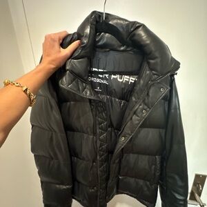 Super Puff Black Puffer Jacket